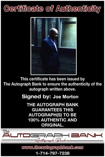 Joe Morton — Joe Morton authentic signed celebrity 8x10 photo W/Cert Autographed (B0339), изображение 2