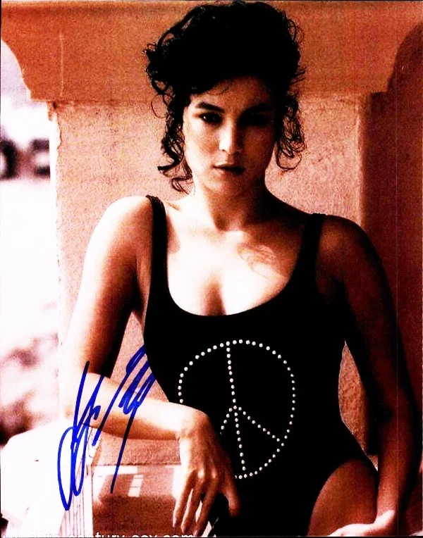 Jennifer Tilly — Jennifer Tilly authentic signed celebrity 8x10 photo W/Cert Autographed 41916c1