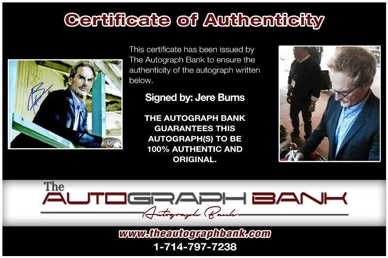 Jere Burns — Jere Burns authentic signed celebrity 8x10 photo W/Cert Autographed 2716c, изображение 2