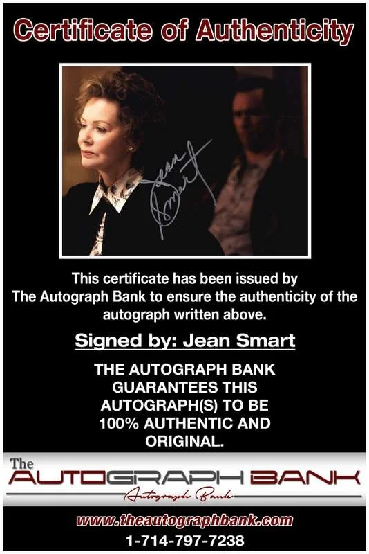 Jean Smart — Jean Smart authentic signed celebrity 8x10 photo W/Cert Autographed B0014, изображение 2