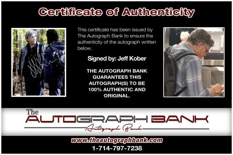 Jeff Kober — Jeff Kober authentic signed celebrity 8x10 photo W/Cert Autographed C1, изображение 2