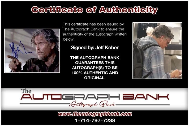 Jeff Kober — Jeff Kober authentic signed celebrity 8x10 photo W/Cert Autographed C24, image 2