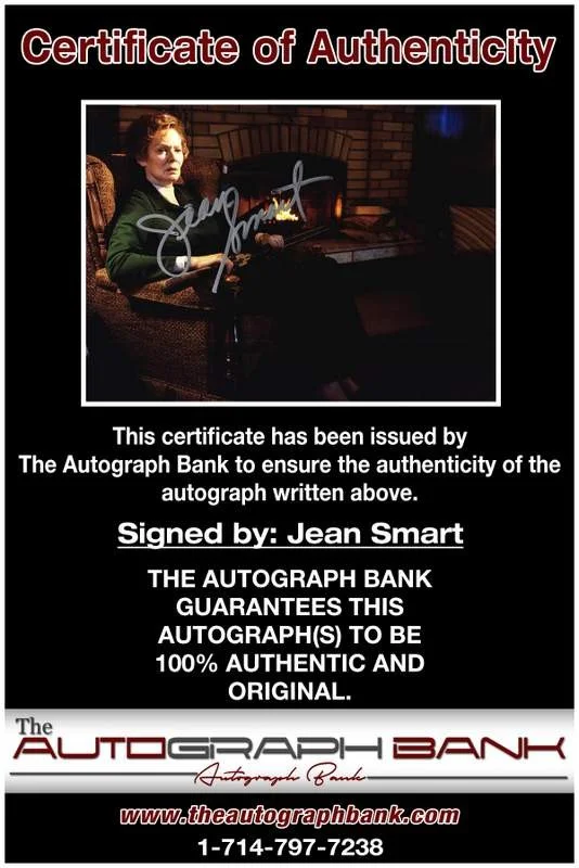 Jean Smart — Jean Smart authentic signed celebrity 8x10 photo W/Cert Autographed B0001, изображение 2