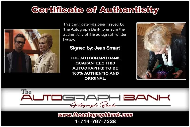 Jean Smart — Jean Smart authentic signed celebrity 8x10 W/Certificate Autographed (A0002), image 2