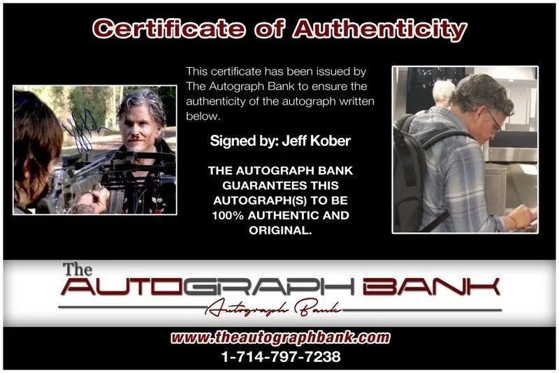 Jeff Kober — Jeff Kober authentic signed celebrity 8x10 photo W/Cert Autographed C41, изображение 2