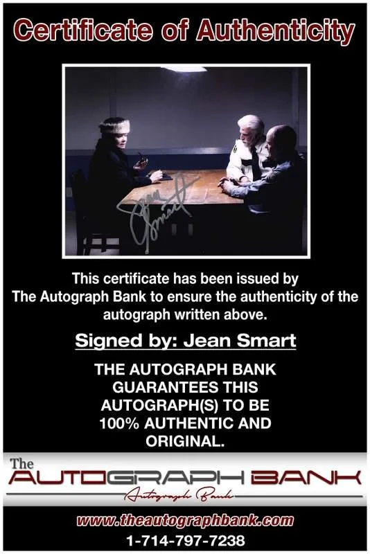 Jean Smart — Jean Smart authentic signed celebrity 8x10 photo W/Cert Autographed B0002, image 2