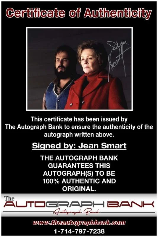 Jean Smart — Jean Smart authentic signed celebrity 8x10 photo W/Cert Autographed B0013, изображение 2