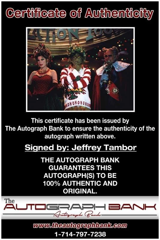 Jeffrey Tambor — Jeffrey Tambor authentic signed celebrity 8x10 W/Certificate Autographed (A0002), image 2