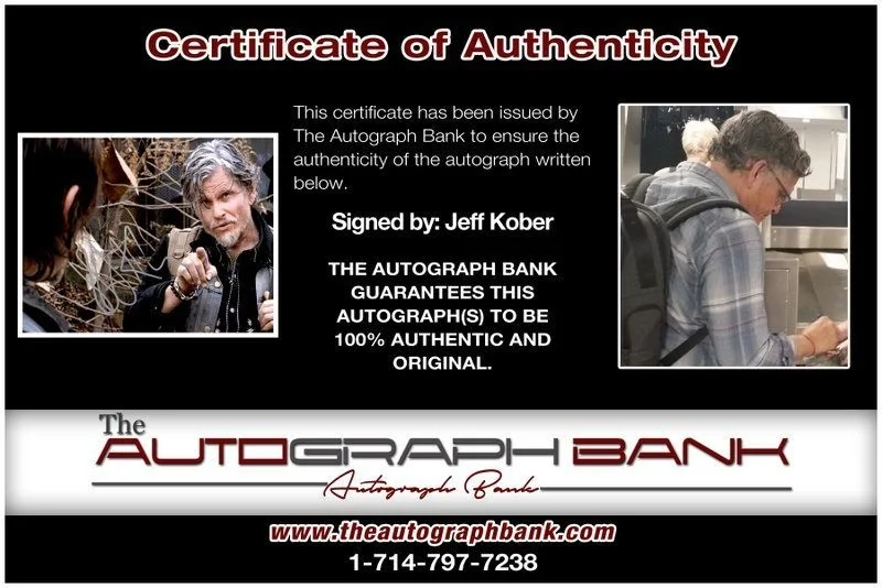 Jeff Kober — Jeff Kober authentic signed celebrity 8x10 photo W/Cert Autographed C6, изображение 2