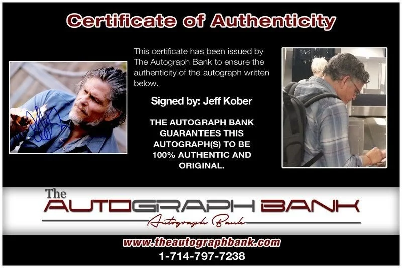 Jeff Kober — Jeff Kober authentic signed celebrity 8x10 photo W/Cert Autographed C22, изображение 2