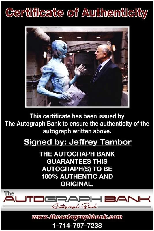 Jeffrey Tambor — Jeffrey Tambor authentic signed celebrity 8x10 W/Certificate Autographed (A0005), image 2