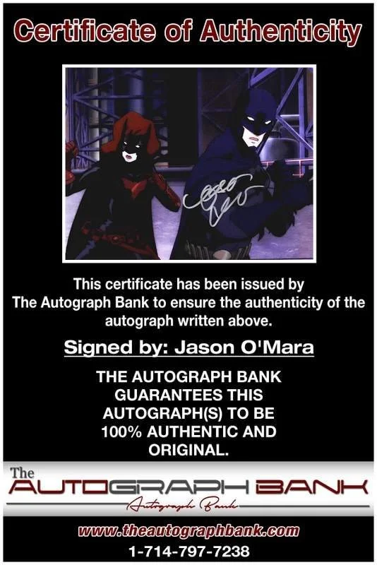 Jason O'mara — Jason O'mara authentic signed celebrity 8x10 photo W/Cert Autographed B0013, изображение 2