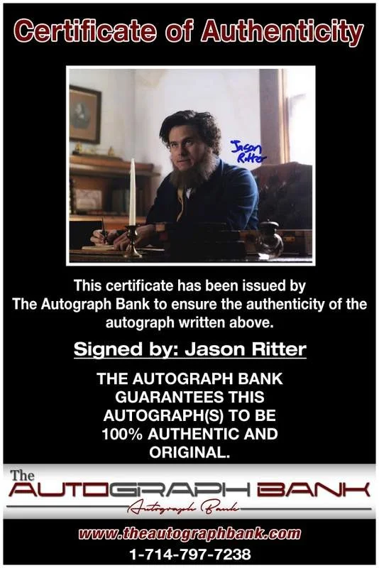 Jason Ritter — Jason Ritter authentic signed celebrity 8x10 photo W/Cert Autographed A0003, изображение 2