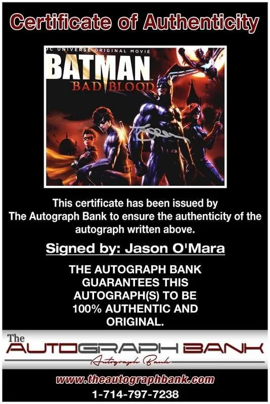 Jason O'mara — Jason O'mara authentic signed celebrity 8x10 photo W/Cert Autographed B0009, изображение 2