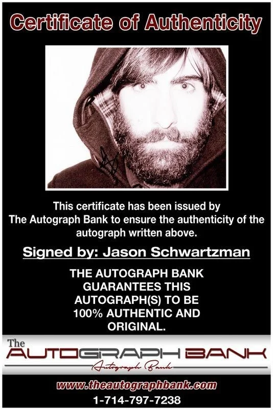 Jason Schwartzman — Jason Schwartzman authentic signed celebrity 8x10 photo W/Cert Autographed C2, изображение 2