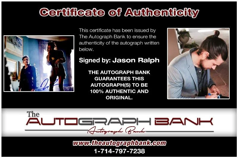 Jason Ralph — Jason Ralph authentic signed celebrity 8x10 photo W/Cert Autographed 125e1, изображение 2