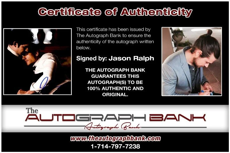 Jason Ralph — Jason Ralph authentic signed celebrity 8x10 photo W/Cert Autographed 125f1, изображение 2
