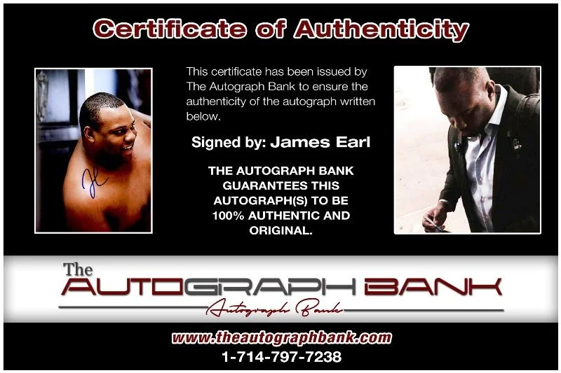 James Earl — James Earl authentic signed celebrity 8x10 photo W/Cert Autographed 125h1, image 2