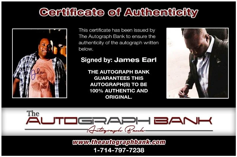 James Earl — James Earl authentic signed celebrity 8x10 photo W/Cert Autographed 125i1, изображение 2
