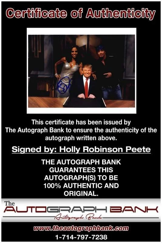 Holly Robinson — Holly Robinson authentic signed celebrity 8x10 photo W/Cert Autographed B0002, image 2