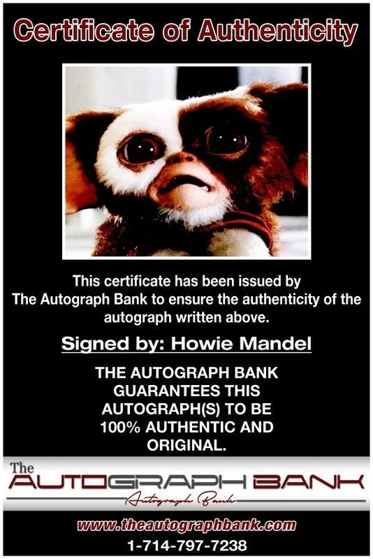 Howie Mandel — Howie Mandel authentic signed celebrity 8x10 photo W/Cert Autographed C7, изображение 2