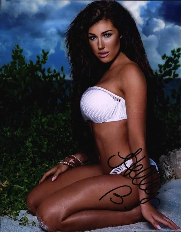 Holly Bortolazzo — Holly Bortolazzo authentic signed model 8x10 photo W/Cert Autographed A0006