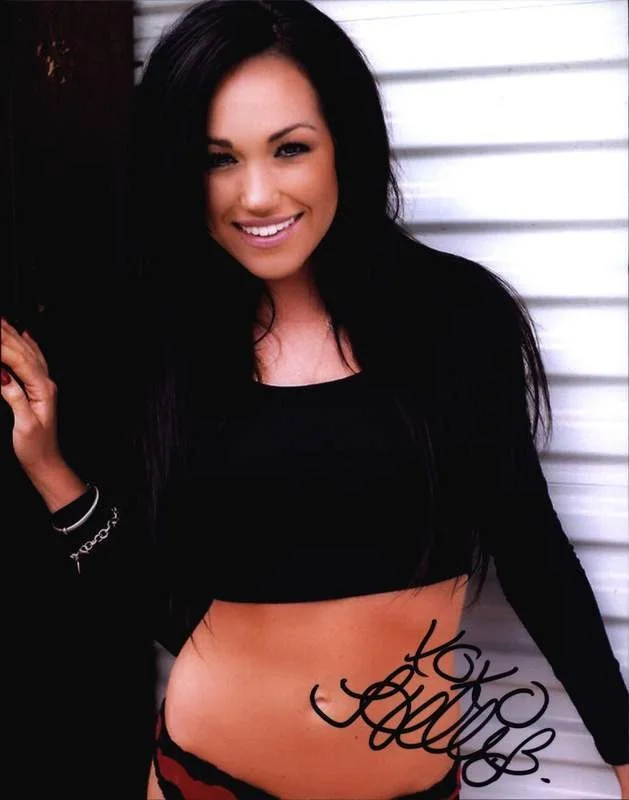 Holly Bortolazzo — Holly Bortolazzo authentic signed model 8x10 photo W/Cert Autographed A0014
