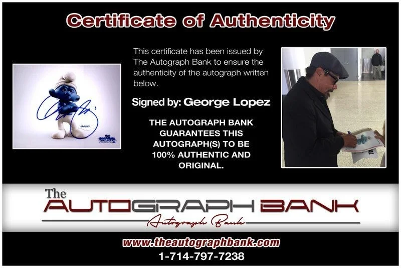 George Lopez — George Lopez authentic signed celebrity 8x10 photo W/Cert Autographed C14, image 2