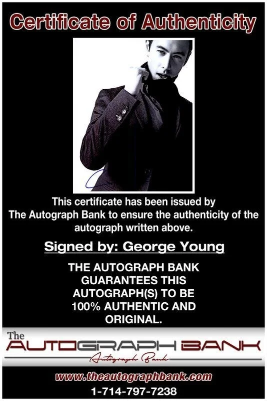 George Young — George Young authentic signed celebrity 8x10 photo W/Cert Autographed C5, image 2