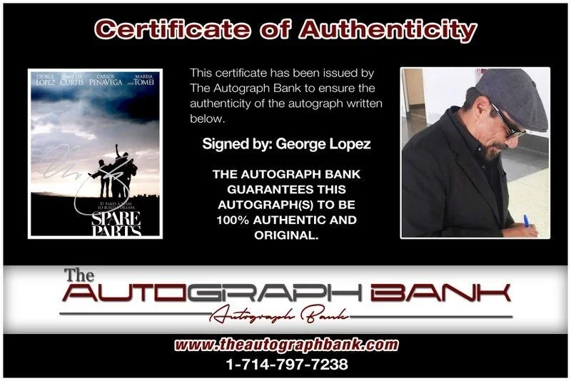 George Lopez — George Lopez authentic signed celebrity 8x10 photo W/Cert Autographed C3, image 2
