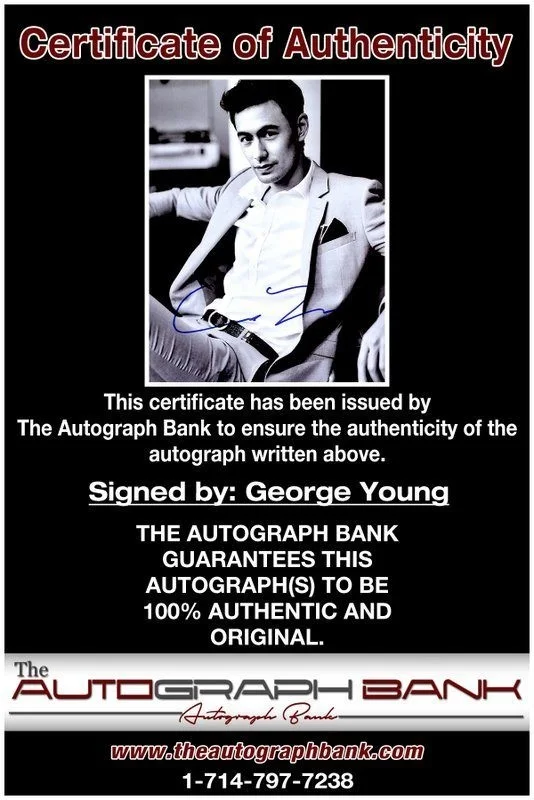 George Young — George Young authentic signed celebrity 8x10 photo W/Cert Autographed C4, image 2