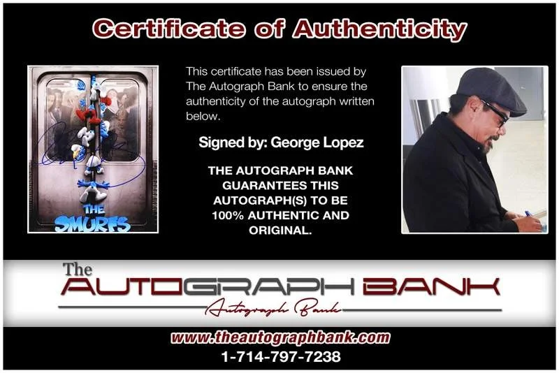 George Lopez — George Lopez authentic signed celebrity 8x10 photo W/Cert Autographed B0009, изображение 2