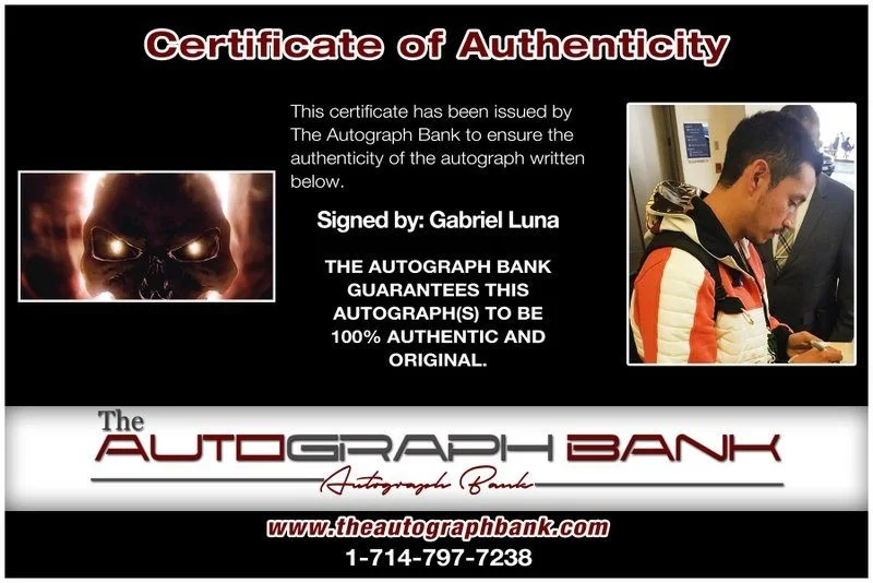 Gabriel Luna — Gabriel Luna authentic signed celebrity 8x10 photo W/Cert Autographed D2, image 2