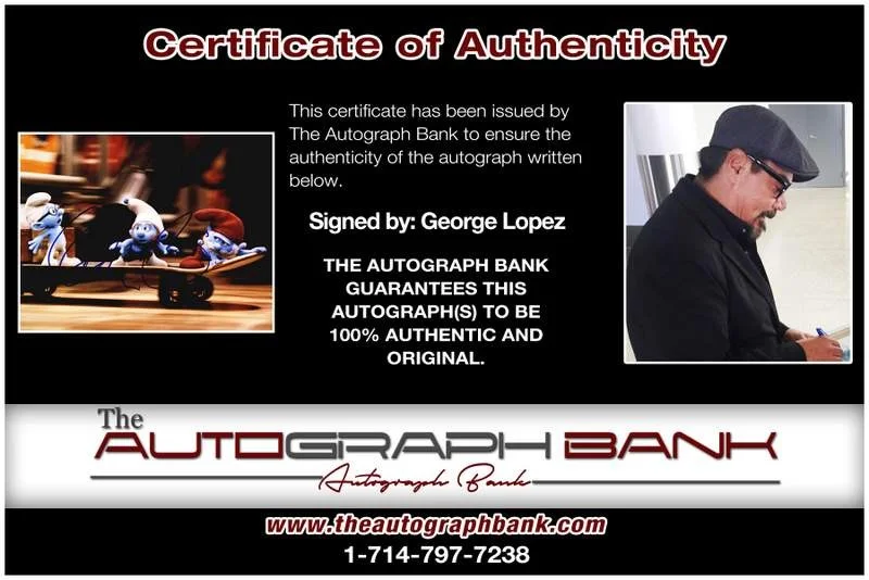 George Lopez — George Lopez authentic signed celebrity 8x10 photo W/Cert Autographed B0006, изображение 2