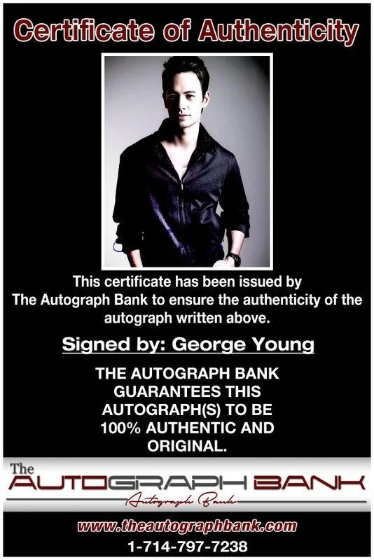 George Young — George Young authentic signed celebrity 8x10 photo W/Cert Autographed C1, изображение 2