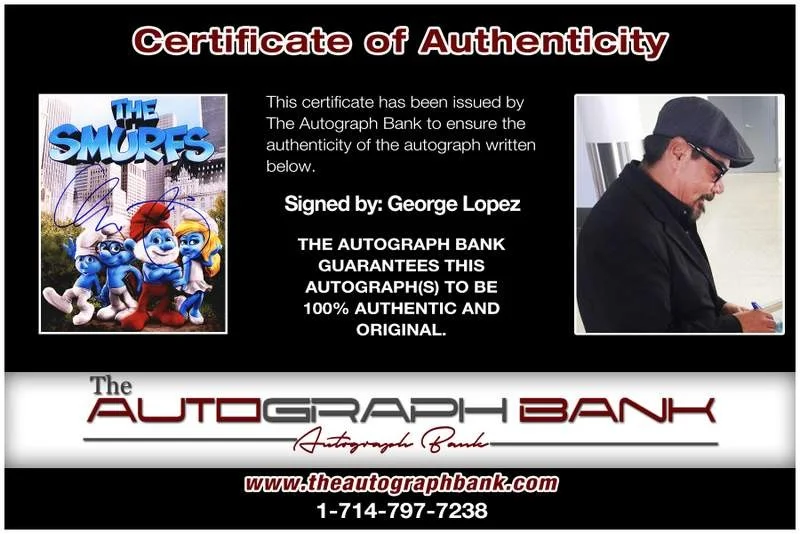 George Lopez — George Lopez authentic signed celebrity 8x10 photo W/Cert Autographed B0012, изображение 2