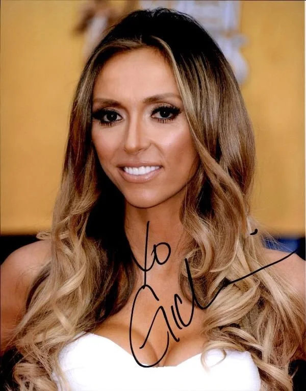Giuliana Rancic — Giuliana Rancic authentic signed celebrity 8x10 photo W/Cert Autographed 125e1