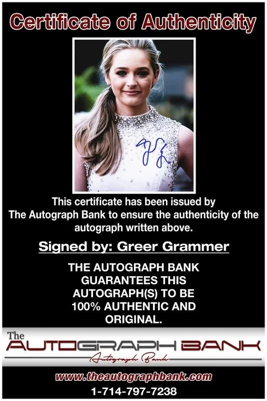 Greer Grammer — Greer Grammer authentic signed celebrity 8x10 photo W/Cert Autographed D8, image 2