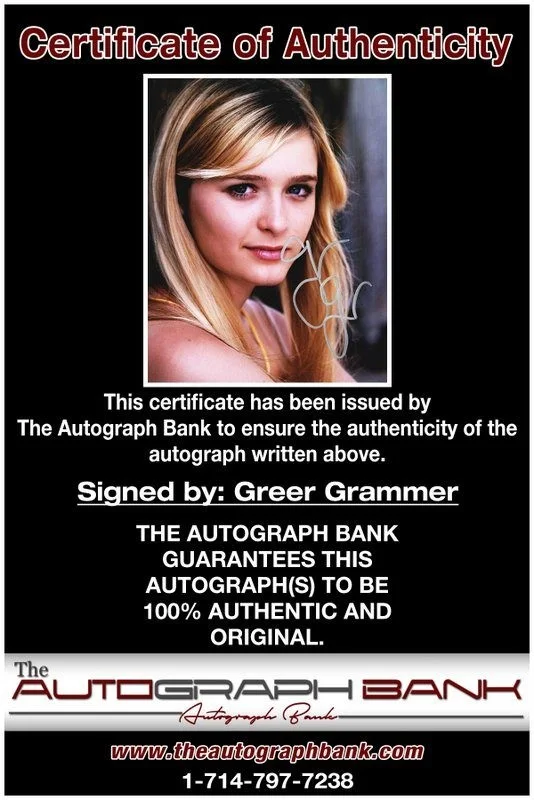 Greer Grammer — Greer Grammer authentic signed celebrity 8x10 photo W/Cert Autographed D3, image 2