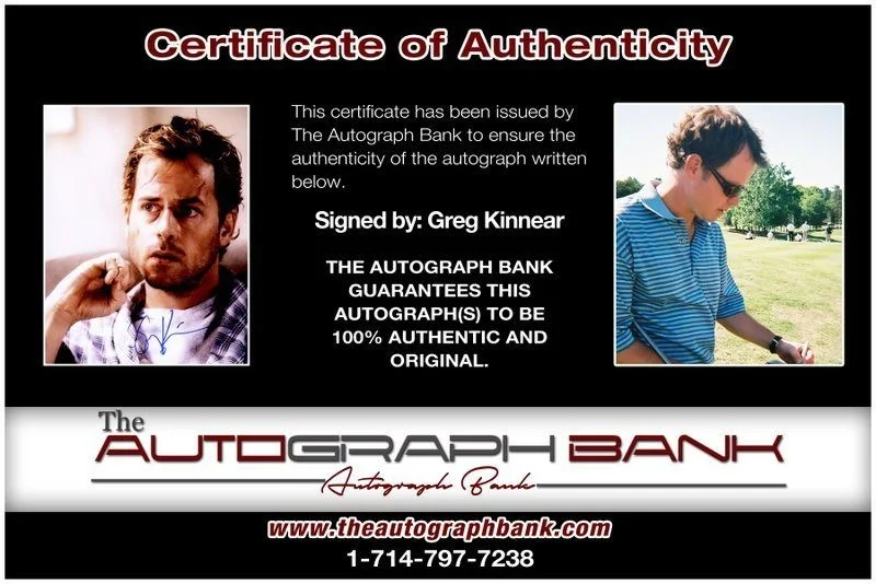 Greg Kinnear — Greg Kinnear authentic signed celebrity 8x10 photo W/Cert Autographed C4, изображение 2