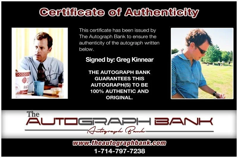 Greg Kinnear — Greg Kinnear authentic signed celebrity 8x10 photo W/Cert Autographed C3, image 2