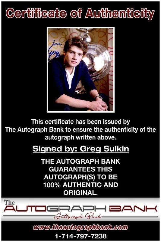 Greg Sulkin — Greg Sulkin authentic signed celebrity 8x10 photo W/Cert Autographed C4, image 2