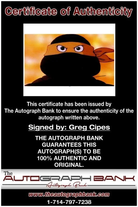 Greg Cipes — Greg Cipes authentic signed celebrity 8x10 photo W/Cert Autographed C2, image 2