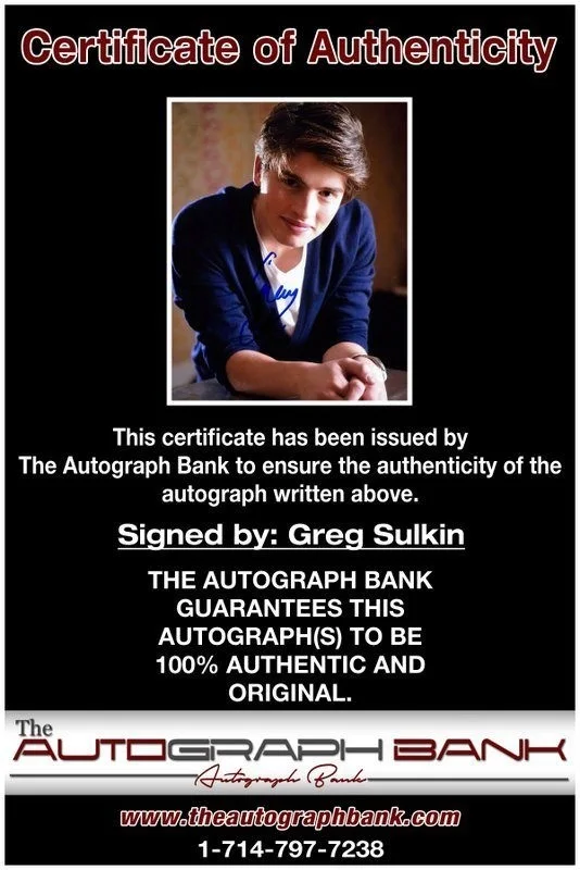 Greg Sulkin — Greg Sulkin authentic signed celebrity 8x10 photo W/Cert Autographed C2, image 2