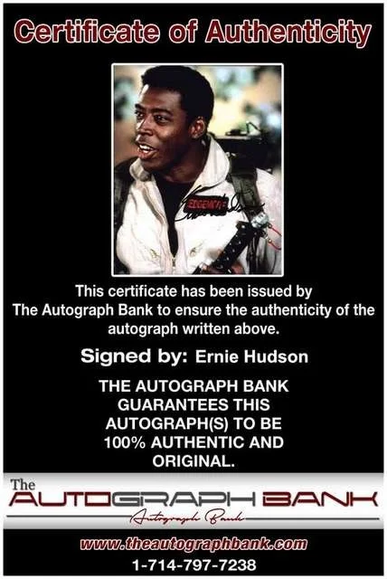 Ernie Hudson — Ernie Hudson authentic signed celebrity 8x10 photo W/Cert Autographed (B0208), изображение 2
