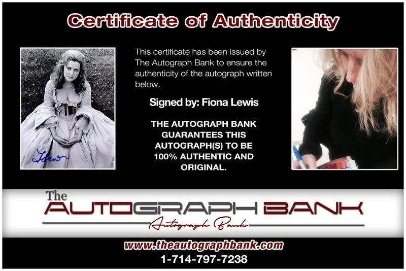Fiona Lewis — Fiona Lewis authentic signed celebrity 8x10 photo W/Cert Autographed C4, изображение 2