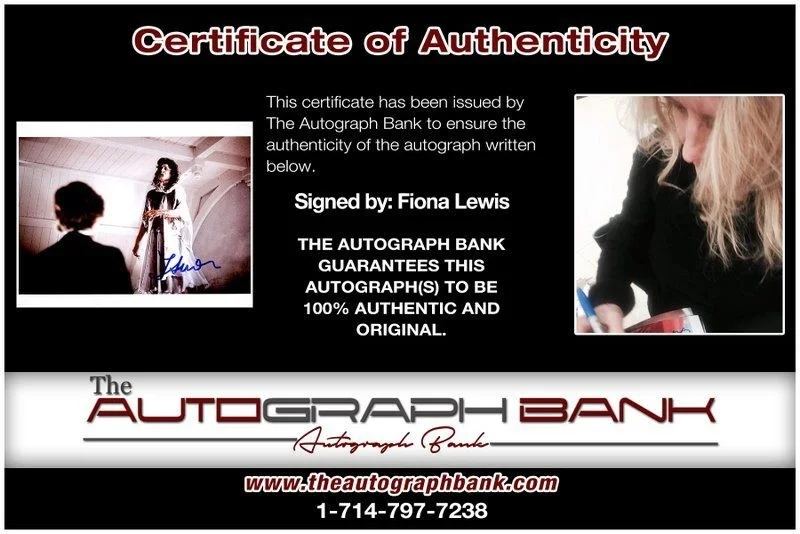 Fiona Lewis — Fiona Lewis authentic signed celebrity 8x10 photo W/Cert Autographed C1, изображение 2