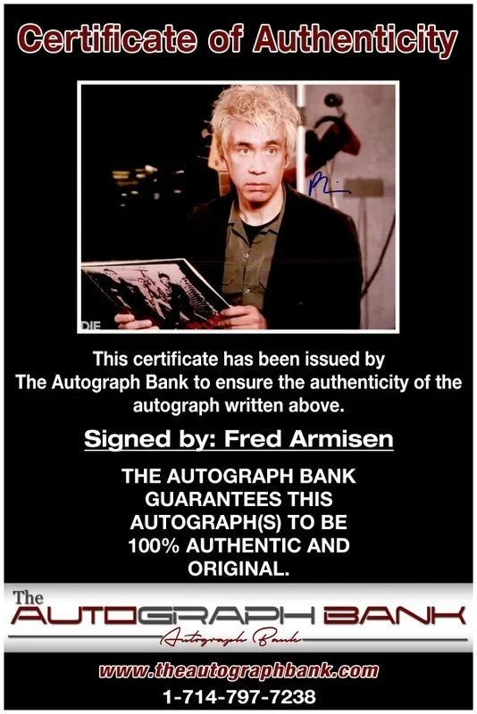 Fred Armisen — Fred Armisen authentic signed celebrity 8x10 photo W/Cert Autographed C10, image 2