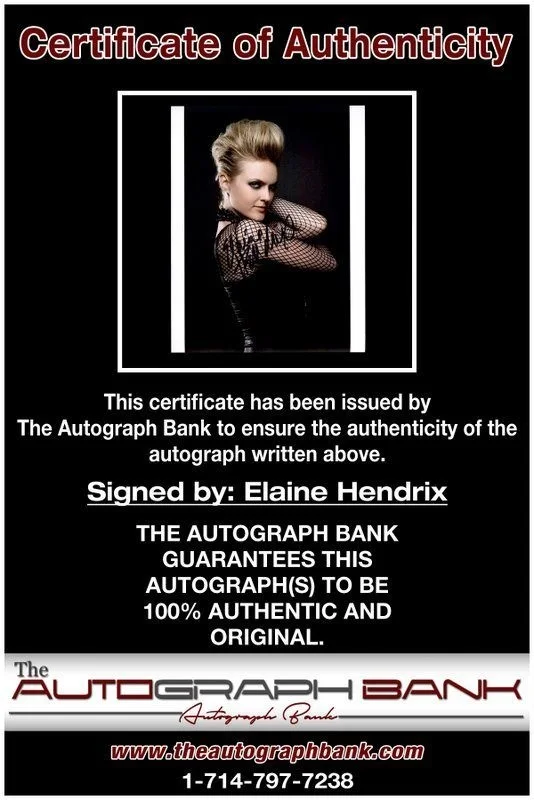 Elaine Hendrix — Elaine Hendrix authentic signed celebrity 8x10 photo W/Cert Autographed C10, изображение 2