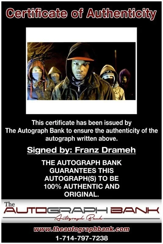 Franz Drameh — Franz Drameh authentic signed celebrity 8x10 photo W/Cert Autographed C1, изображение 2